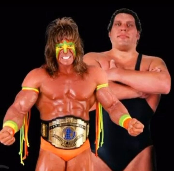 warrior ＆André the Giant＆Bobby Heenan The Ultimate Warrior shoots on Andre The Giant completely