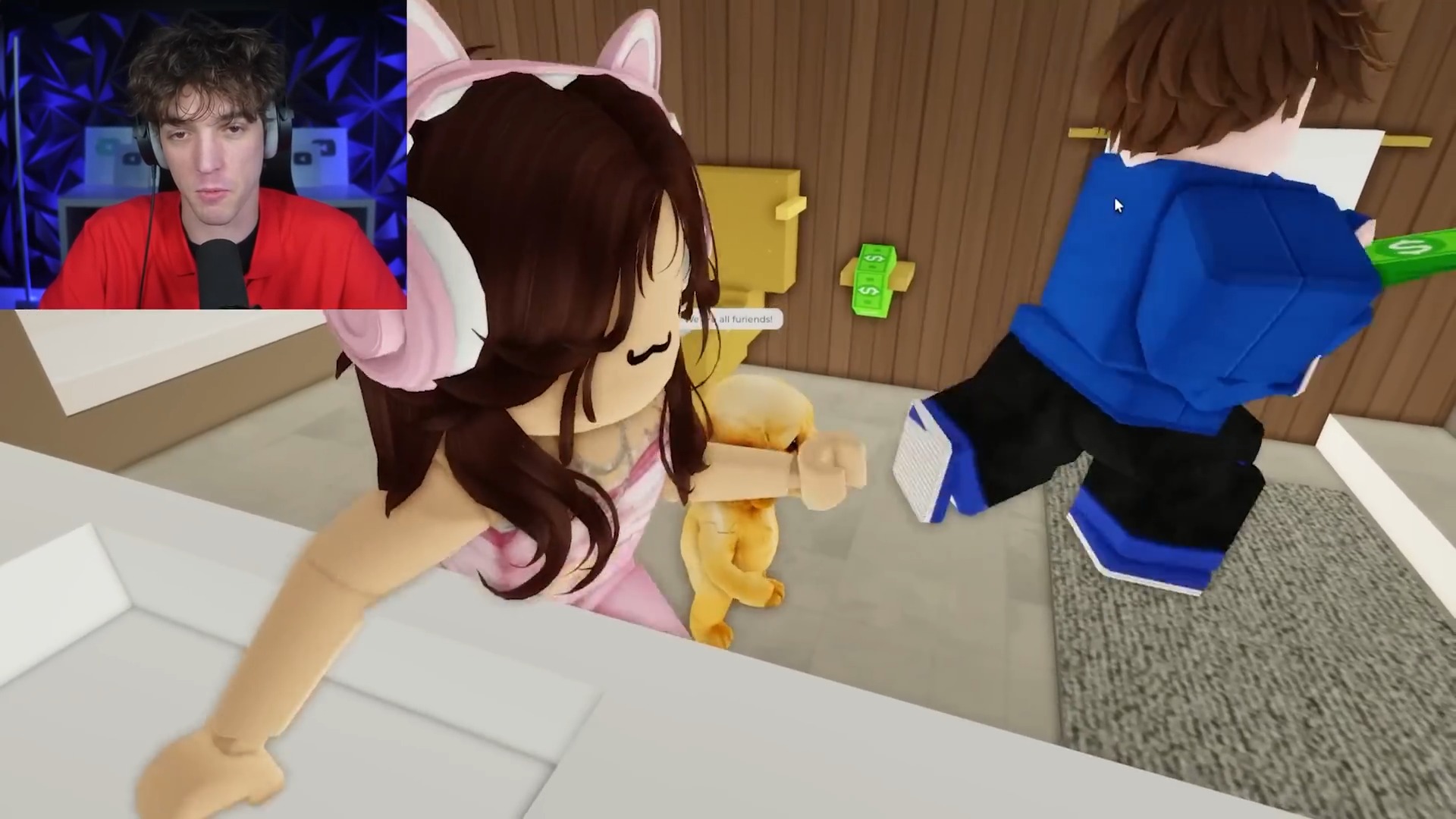 Spying on Online Daters as a Pet in Roblox #roblox #gaming | Kaye