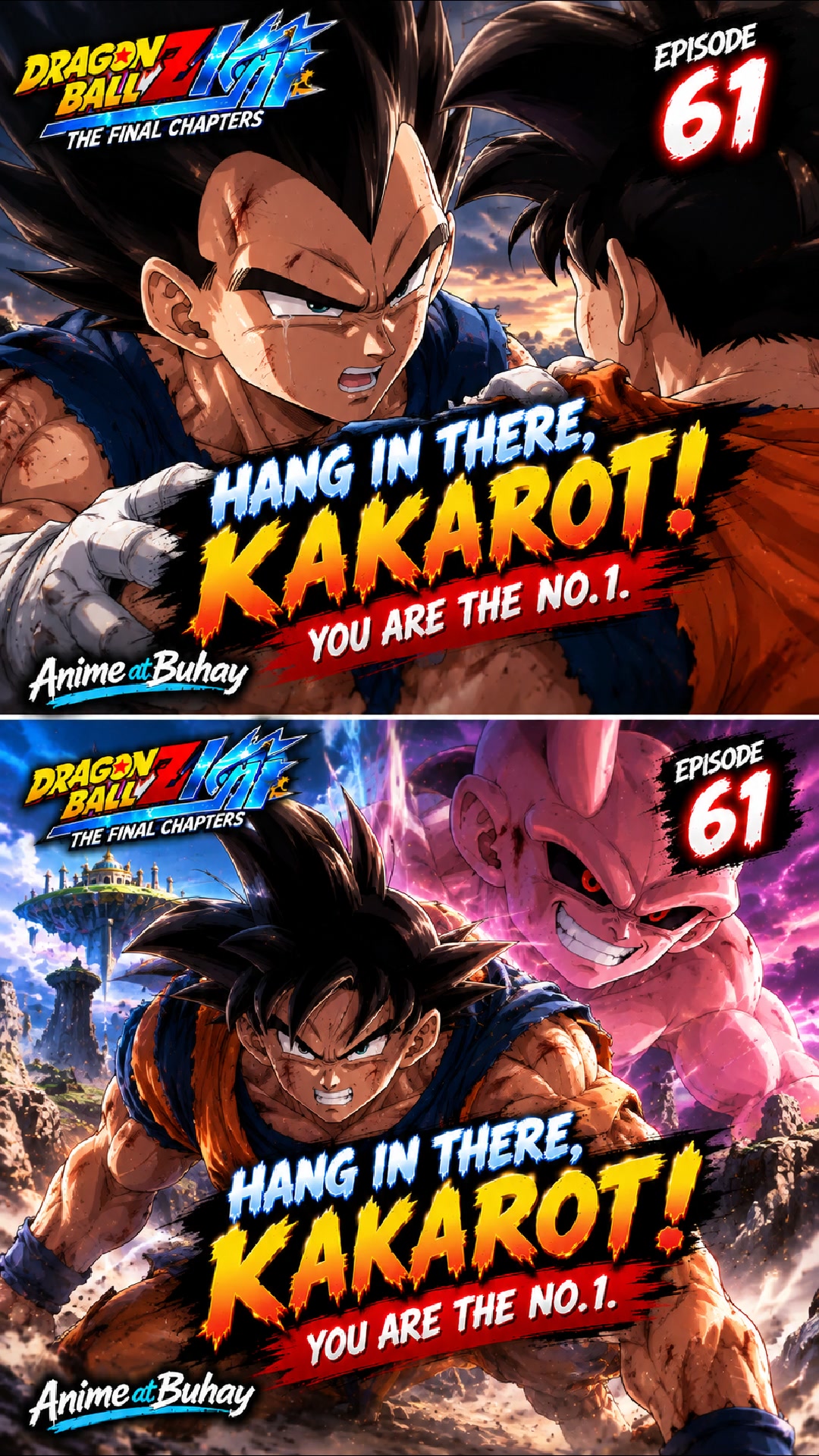 🔥 VEGETA'S FINAL WORDS TO KAKAROT! 😭⚡ “YOU ARE THE NO. 1