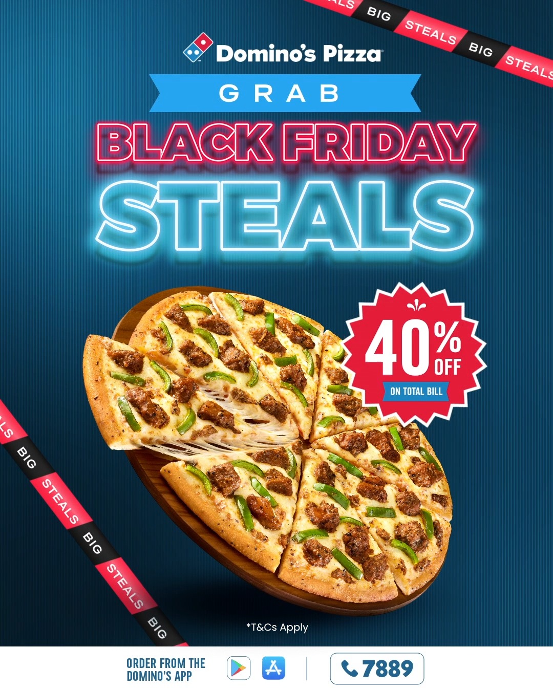 Black Friday's here and this deal is 40% extra cheesy! 🧀🍕 Get