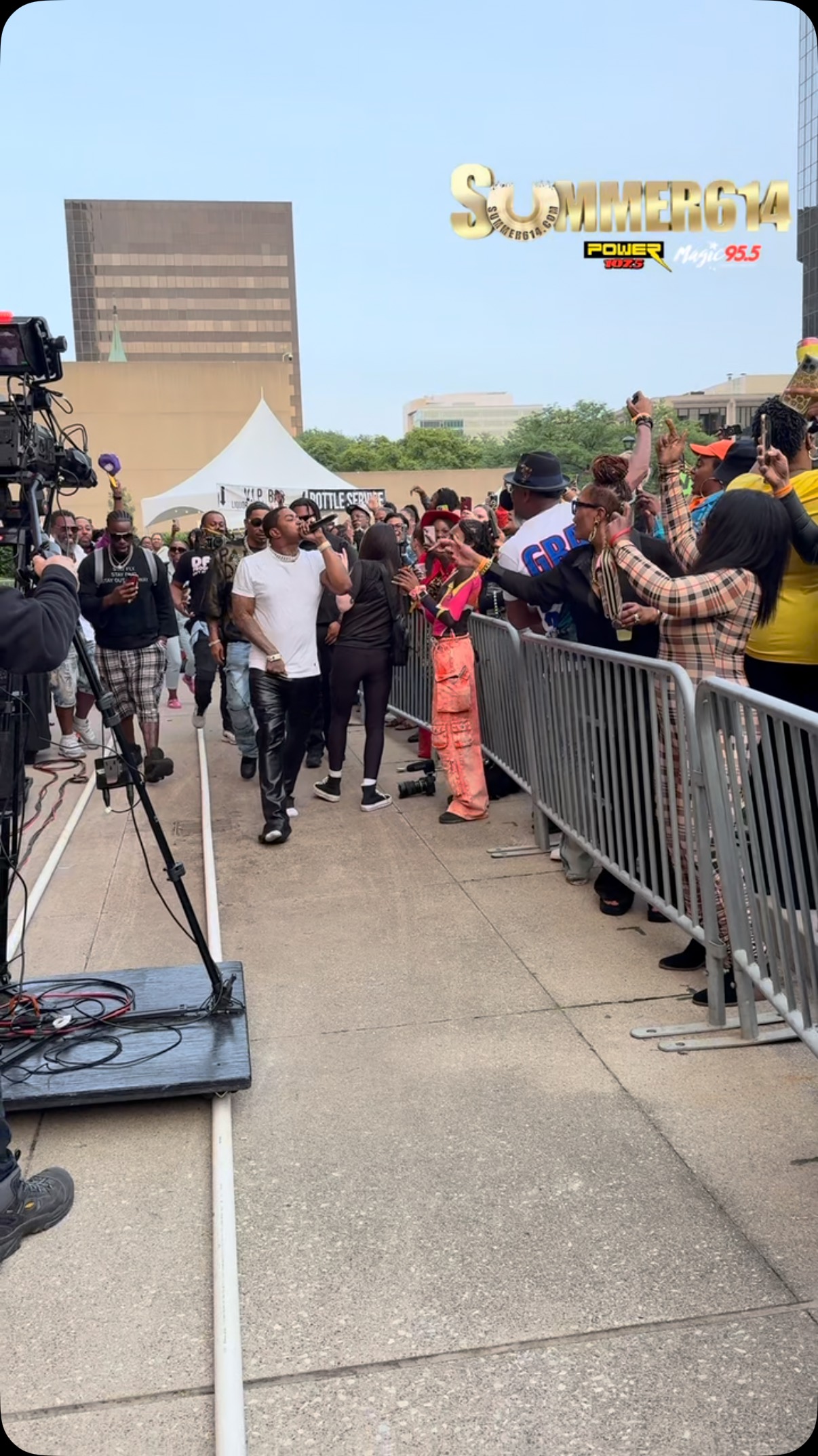 Scrappy down here with the PEOPLE #LilScrappy #SUMMER614 | WCKX Power ...