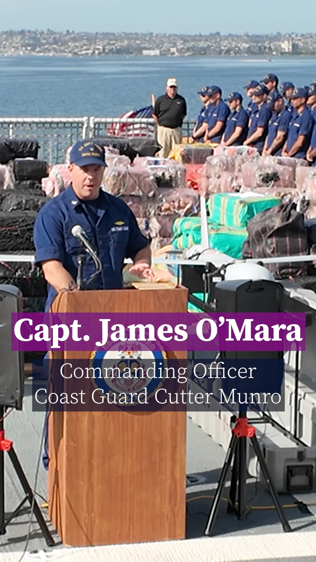 #ICYMI – This week, the U.S. Coast Guard Cutter Munro's crew offloaded ...