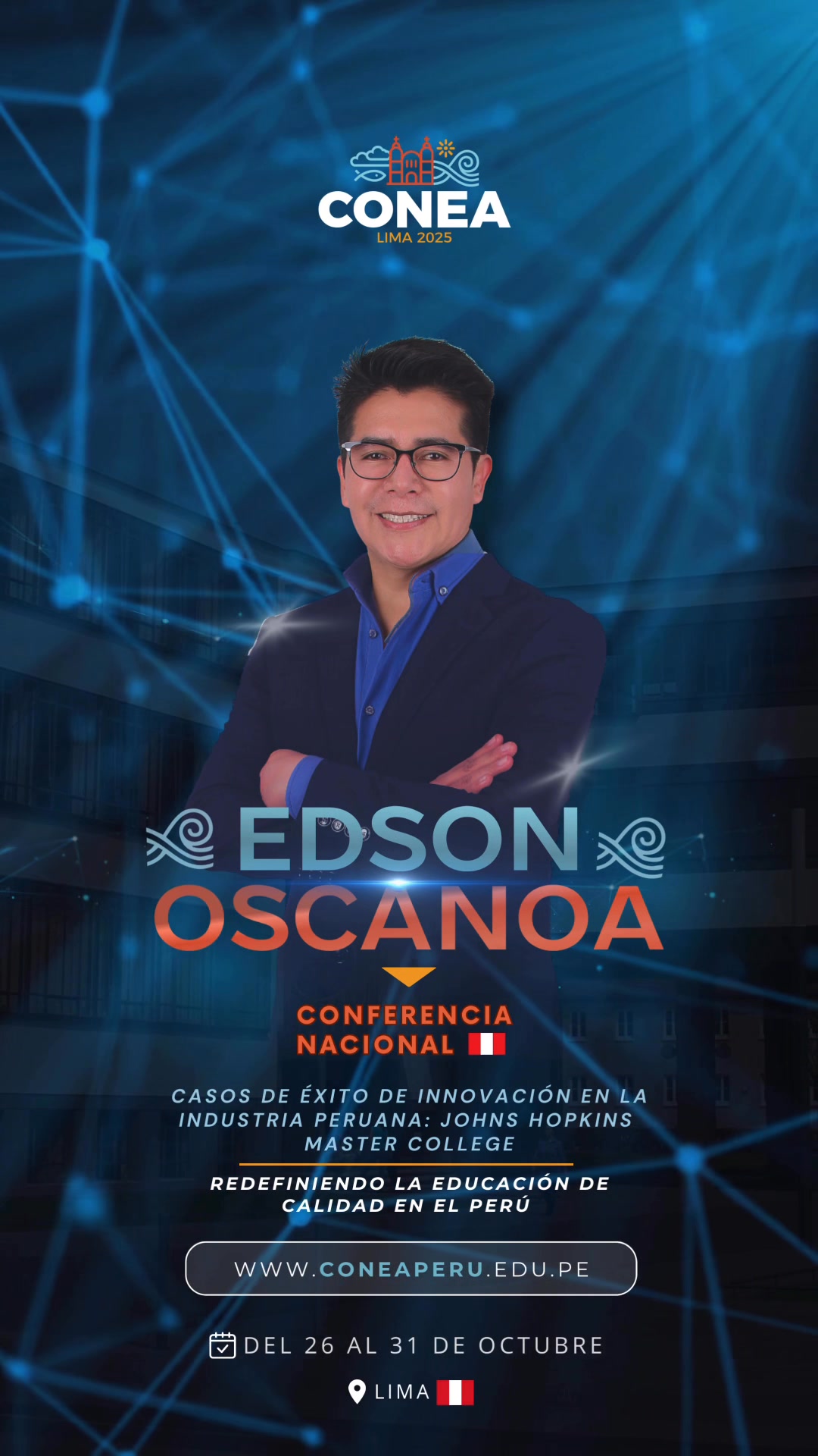 CONEA Peru - ¿QUIÉN ES EDSON OSCANOA? 🇵🇪 🎤 Educador y... | Facebook