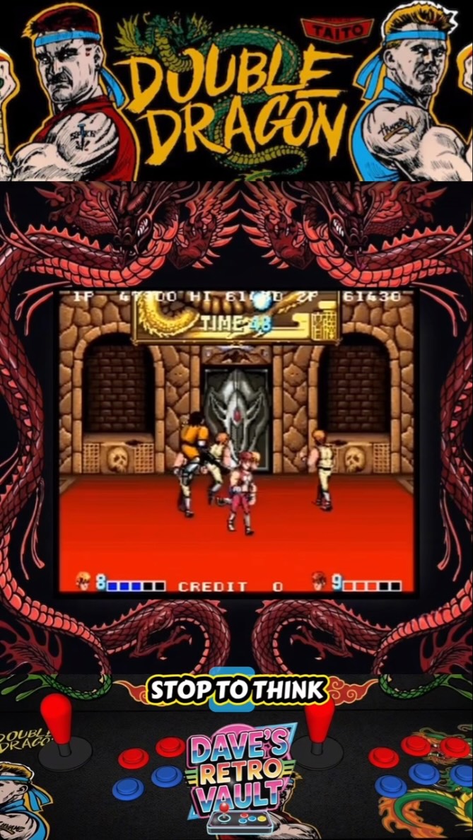 DOUBLE DRAGON (1987) Arcade - Fact 7 🎮👾🕹️ Technos Japan