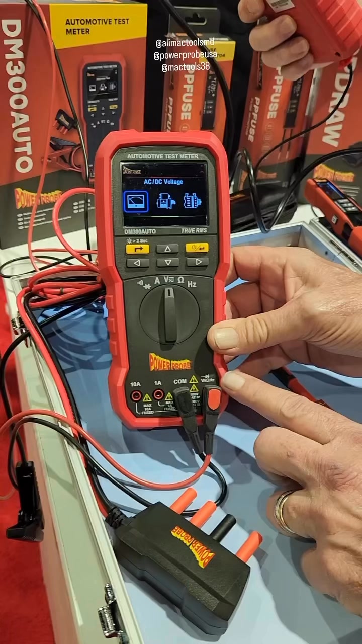 More than just a True-RMS Digital Multimeter, the DM300AUTO is designed ...