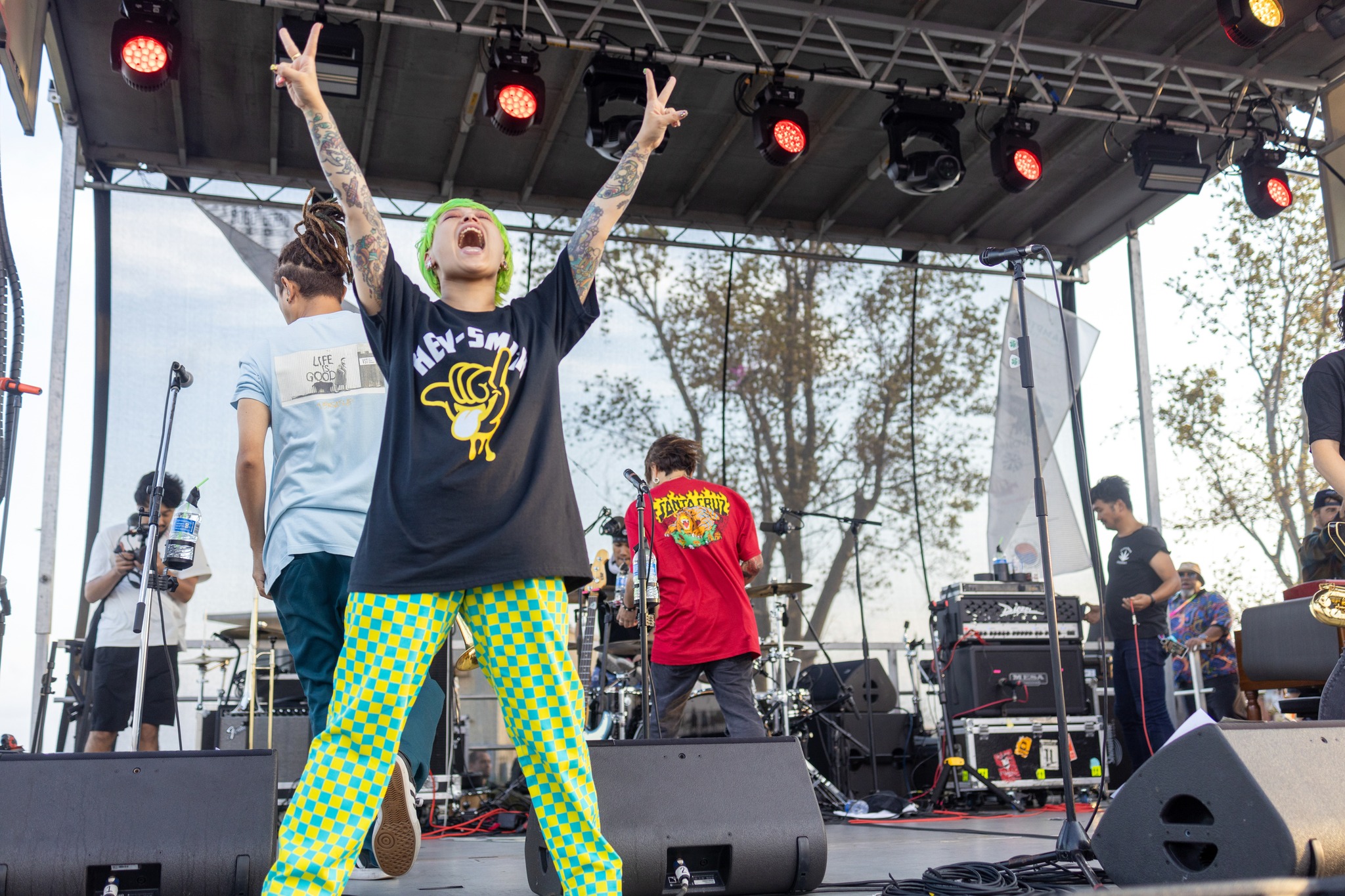 Japanese ska punk band HEY-SMITH amazed at Supernova in 2024. Here