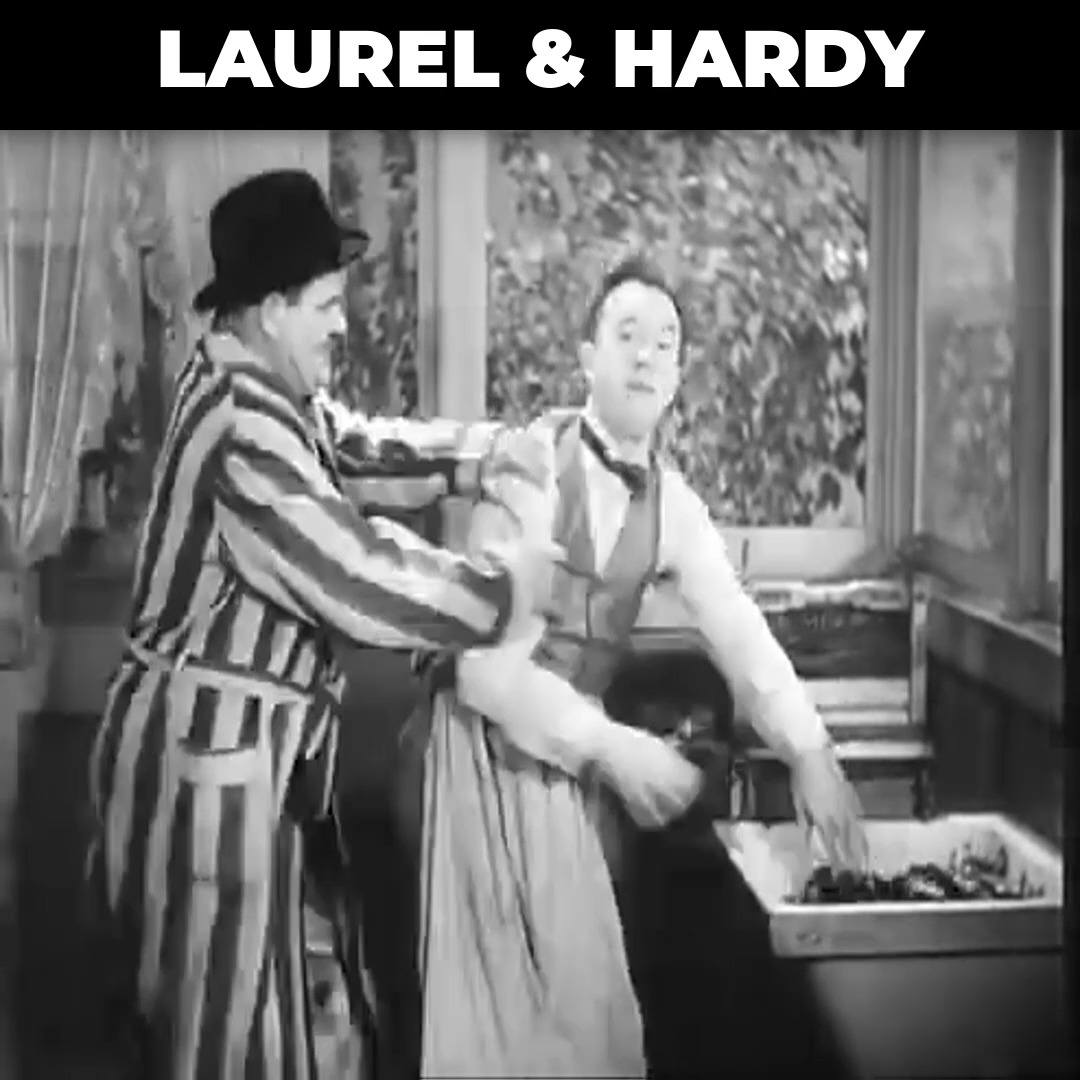 Helpmates (1932) p3 | Laurel and Hardy #laurel #Hardy #laurelandhardy ...