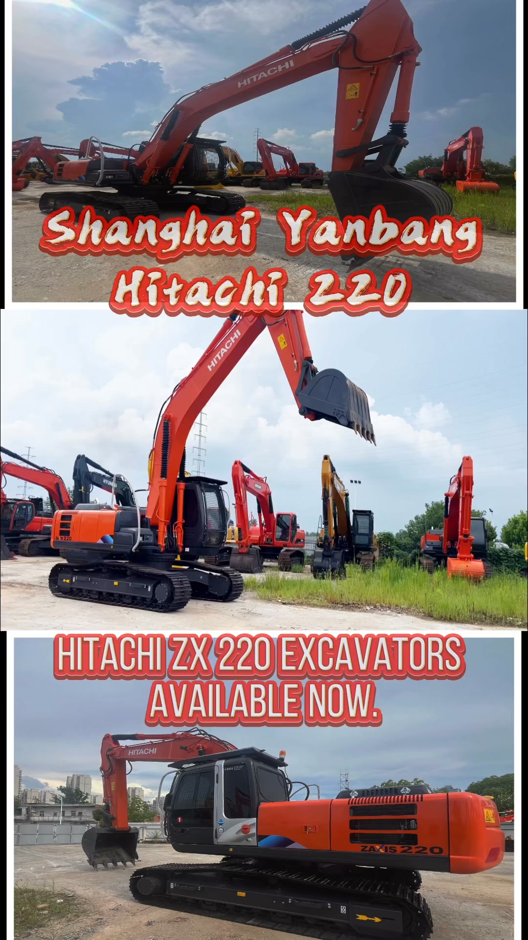 Introducing the new Hitachi ZX375USLC-7! The largest excavator in