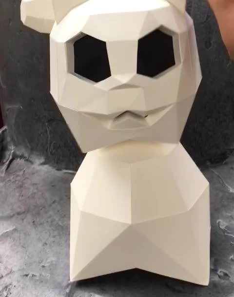 Nuevo diseño disponible! Fantasmichi 👻😺 Papercraft dinámico ! Mueve su ...