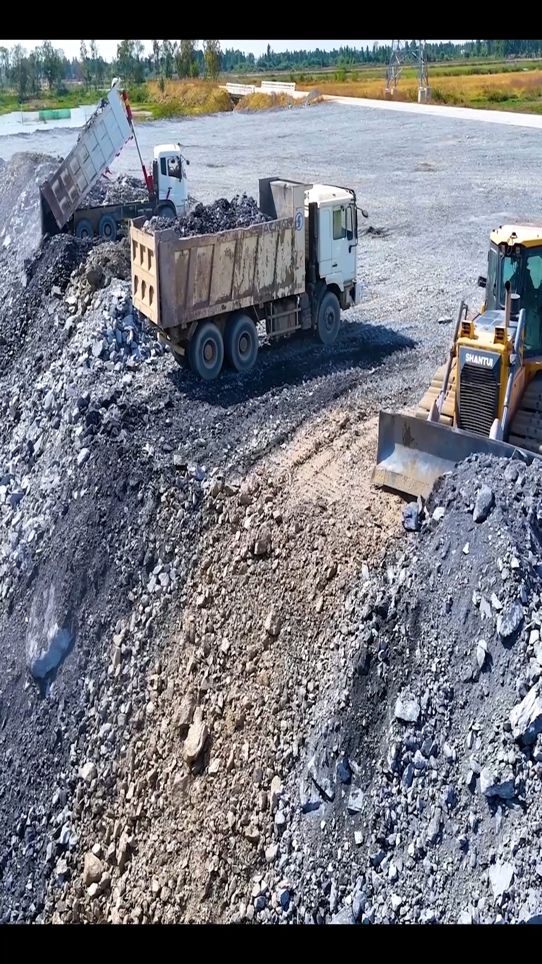 Episode09 !WOW Great !activity of paving a large river crossing by a ...