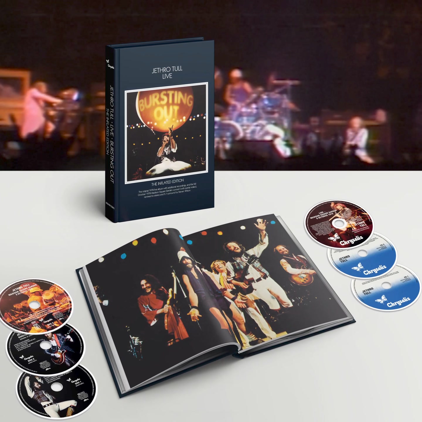 Out now! Bursting Out (The Inflated Edition), the expanded 3CD 
