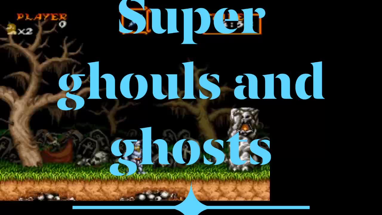 Ghouls 'n Ghosts on the C64: where you'd die 47 times, get turned