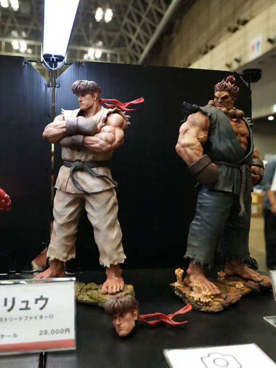 Ryu Street Fighter statue at Wonder Festival 2026