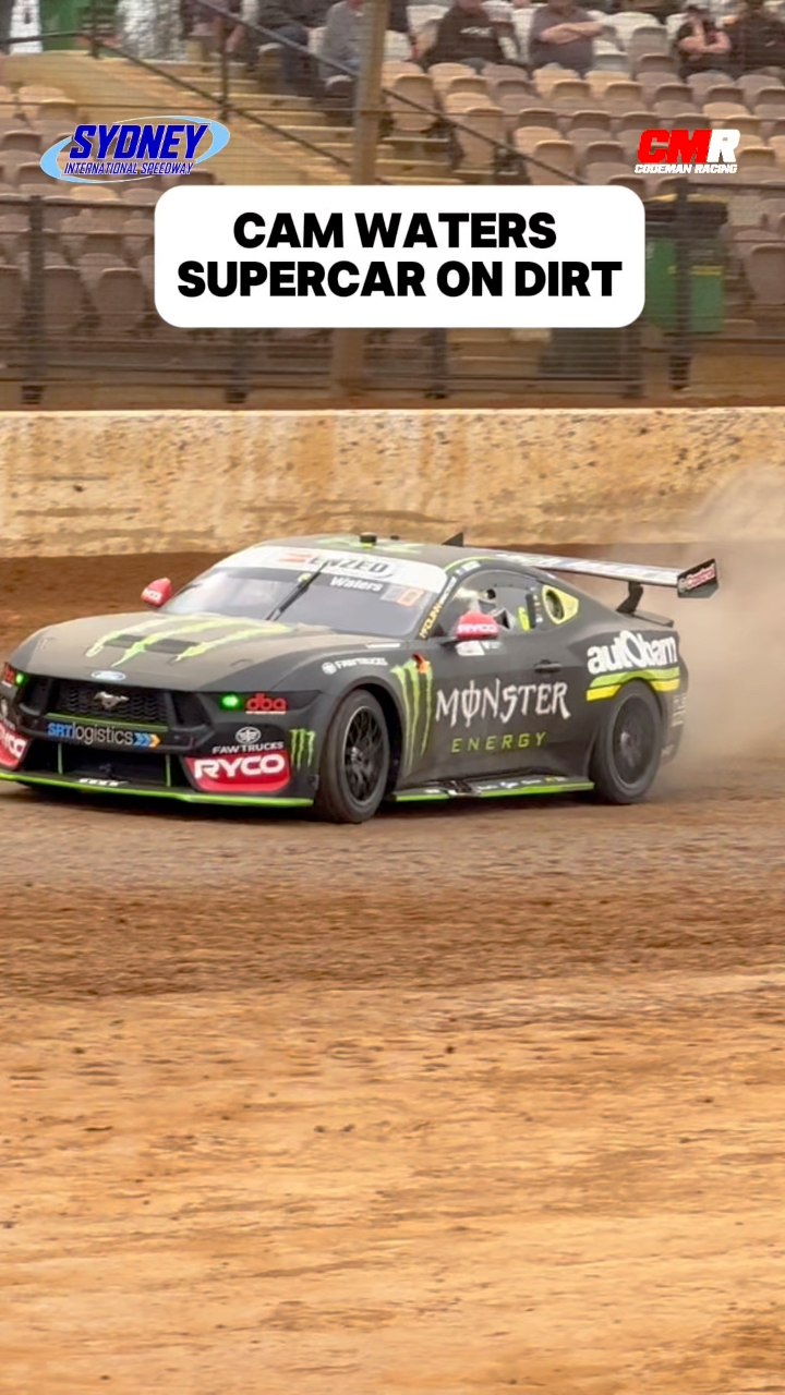 Cam Waters Supercar at Sydney International Speedway #sprintcarracing # ...