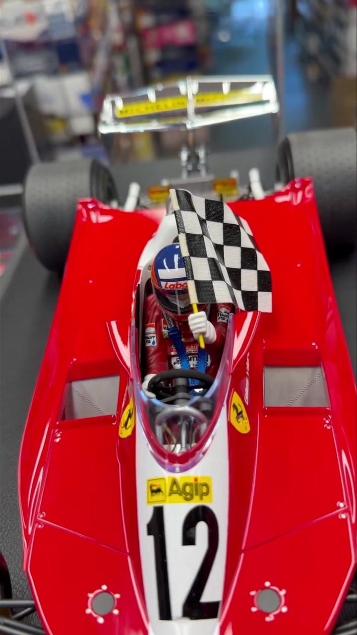 Ferrari 312 T3 1978 Gilles Villeneuve Winner Canadian GP GP