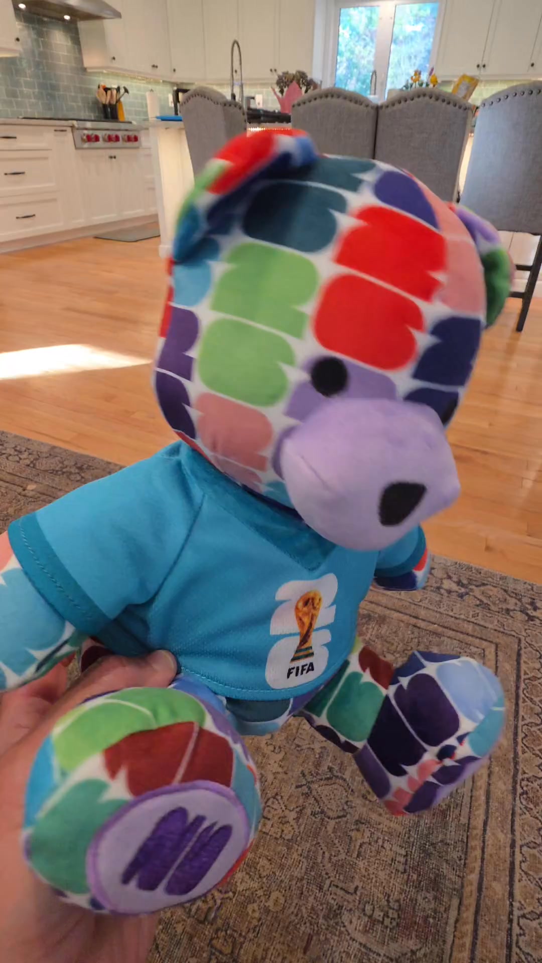 Soccer 2026 Cup Collectible Souvenir Plush Bear by Jazwares