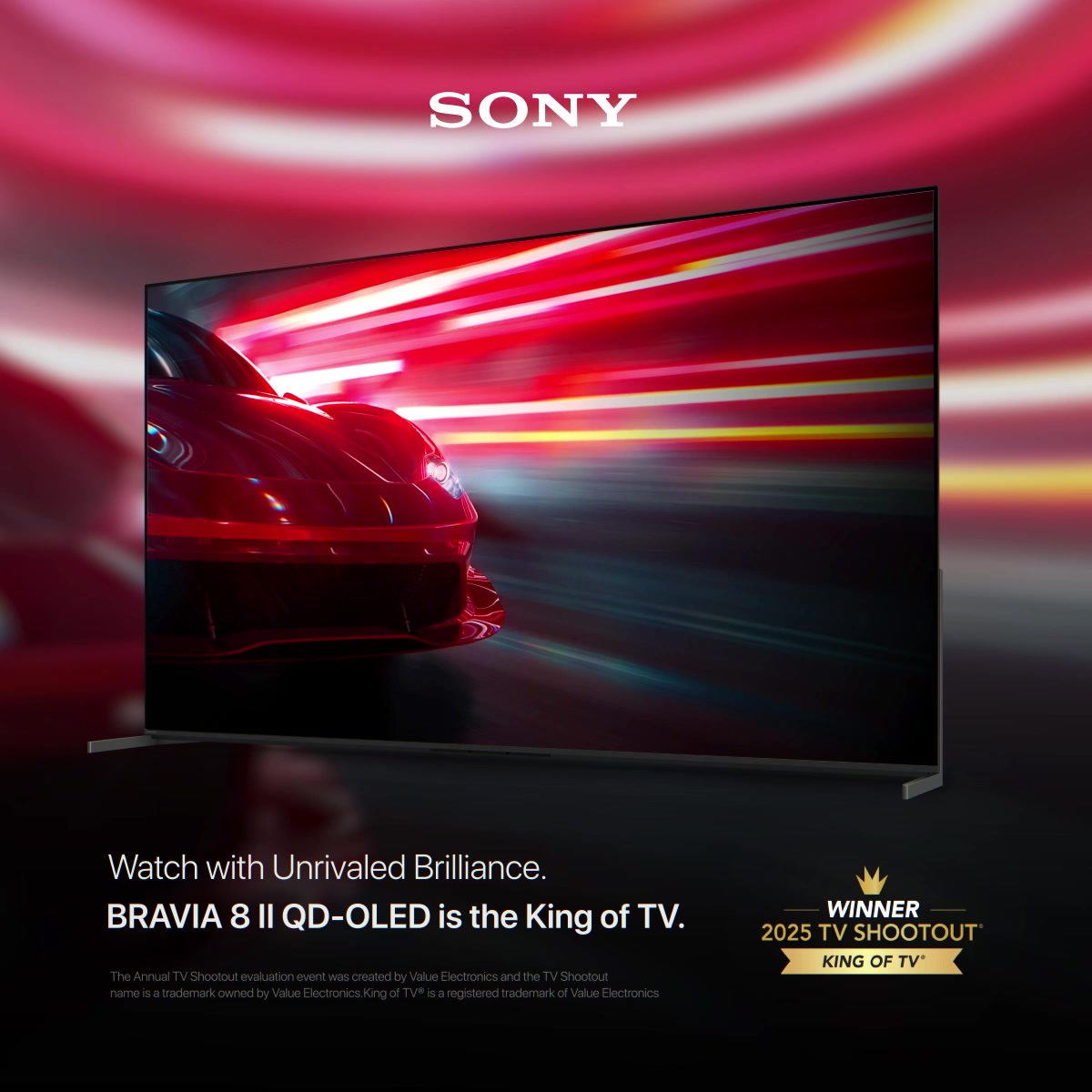 Don't compromise on quality in 2026. Unbox your own BRAVIA 8 II QD