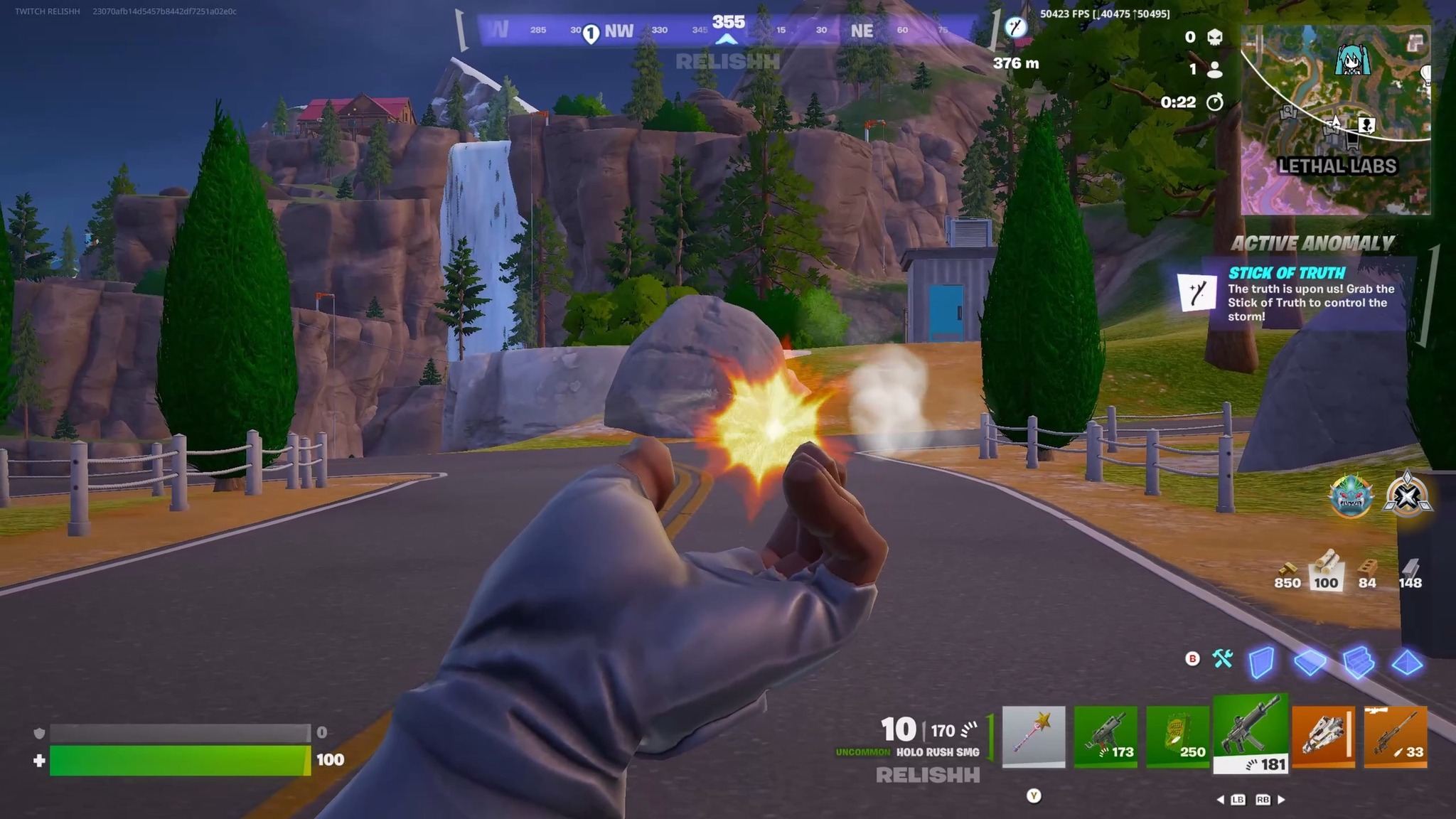 SECRET INVISIBLE ITEMS GLITCH in Fortnite Chapter 7😳 #Fortnite # ...