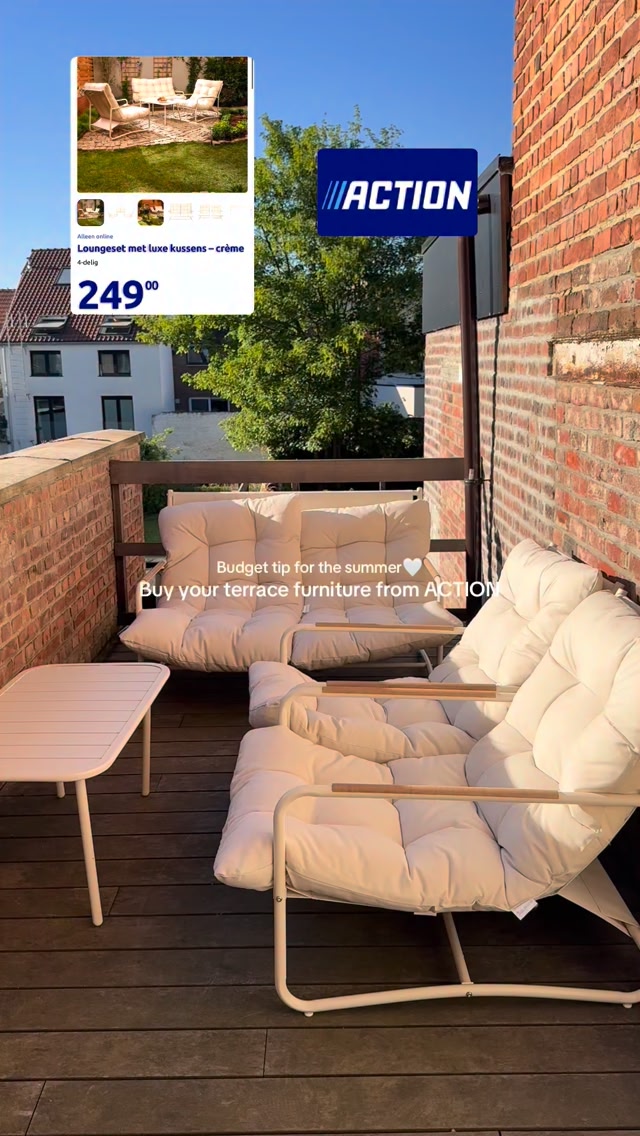 Gartenmöbel bei Action für 249€ 😍😍 | Action_Deals