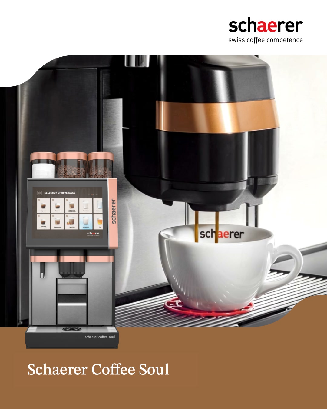 Schaerer Coffee Soul: One adaptable system, countless