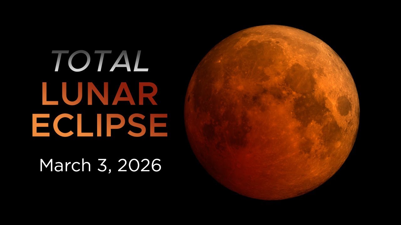 March 3, 2026 Total Lunar Eclipse over The Americas: Shadow Preview ...