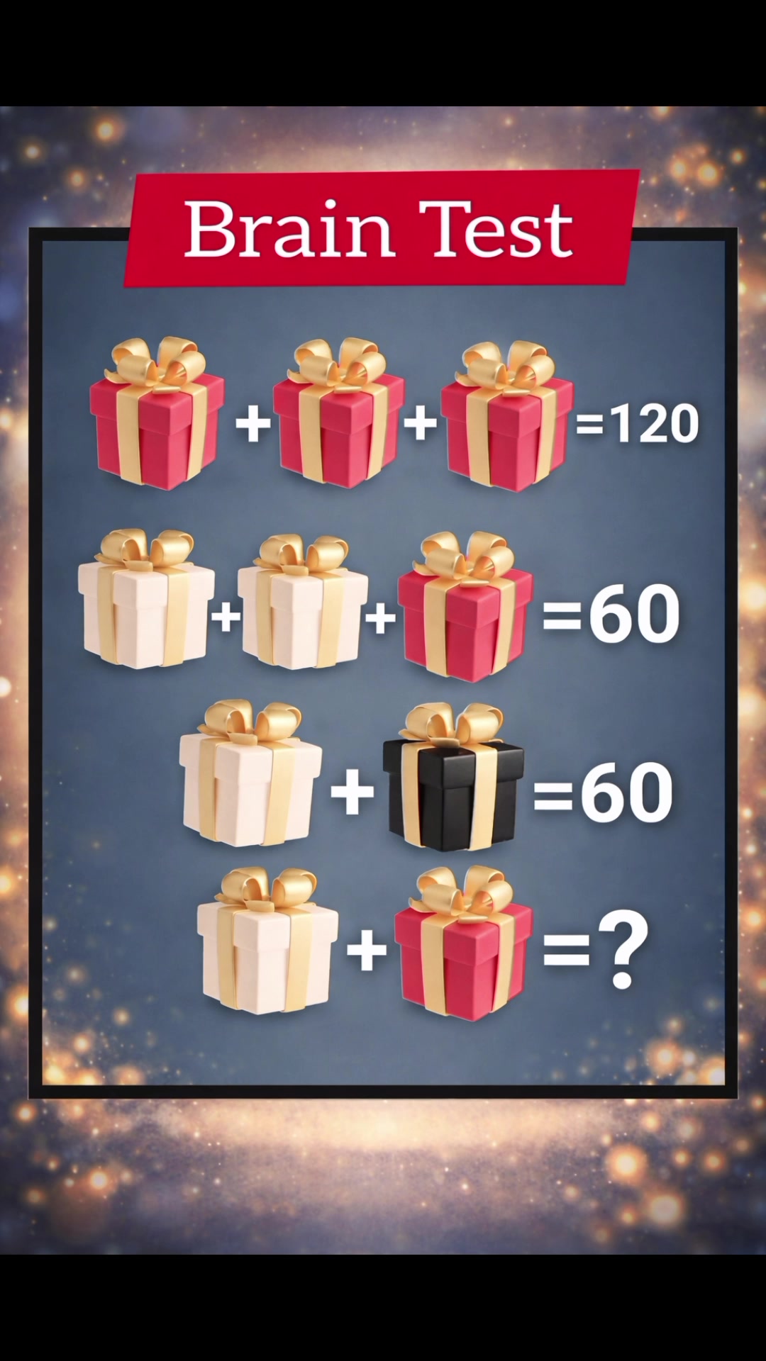 Brain Test Question🧠 | #shorts #maths #braintest #reasoning # ...