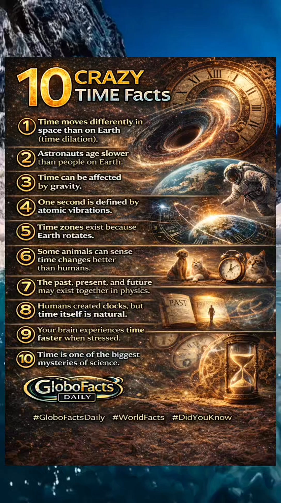 👉 You Won’t Believe These 10 Real Time Facts! #GloboFactsDaily # ...