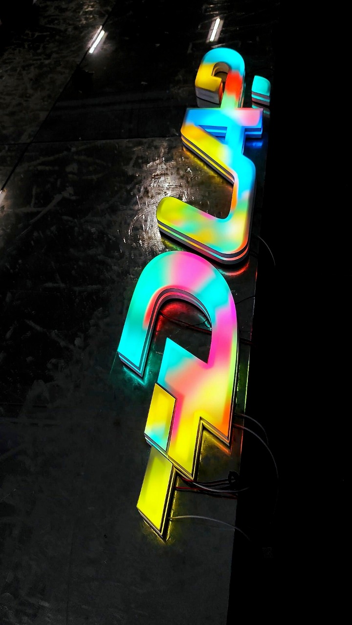 It has gone beyond transitional LED signs. #sign #signage #design # ...