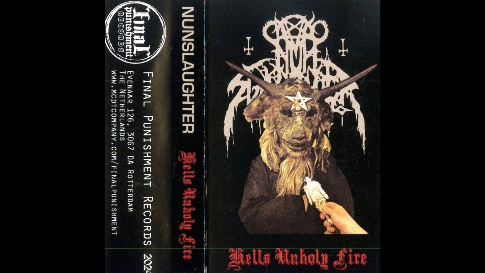 NUNSLAUGHTER - Hells Unholy Fire (Final Punishment) (CASSETTE 