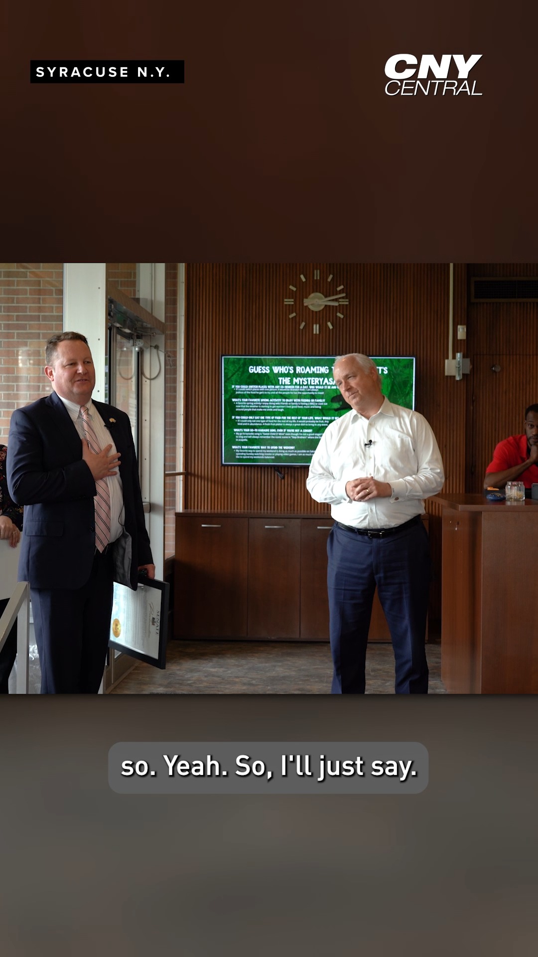 Our Matt Mulcahy received a proclamation from State Senator Christopher ...