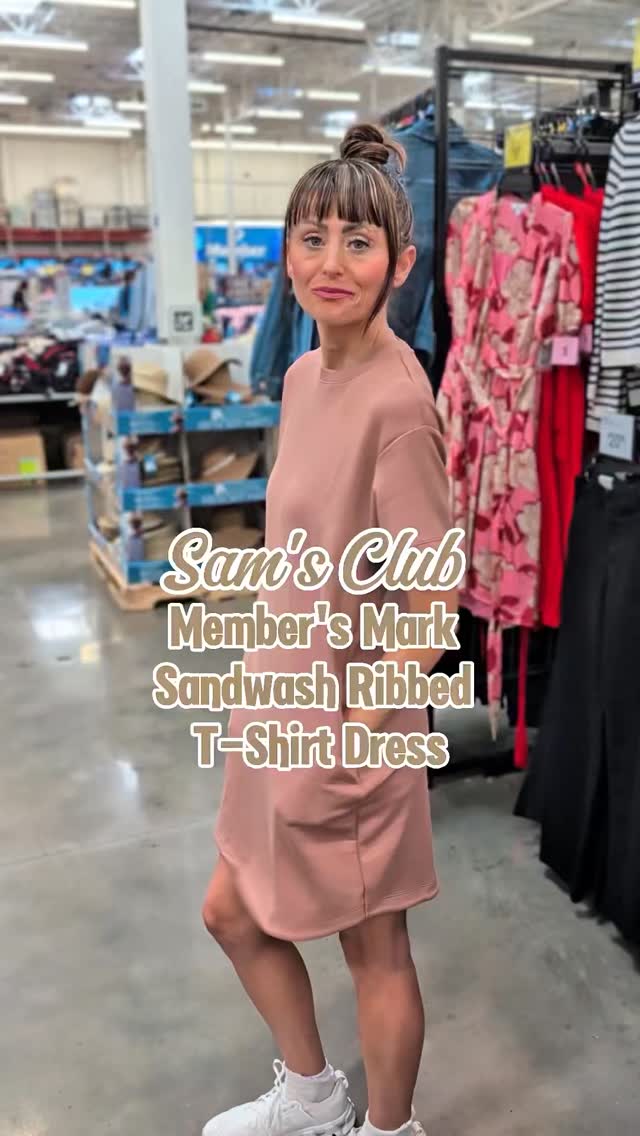 Sandwash T-shirt dresses by Member’s Mark are back at Sam’s Club and they are such a fantastic everyday staple for spring! The new design features rib detailing, super soft fabric, and the best part… 