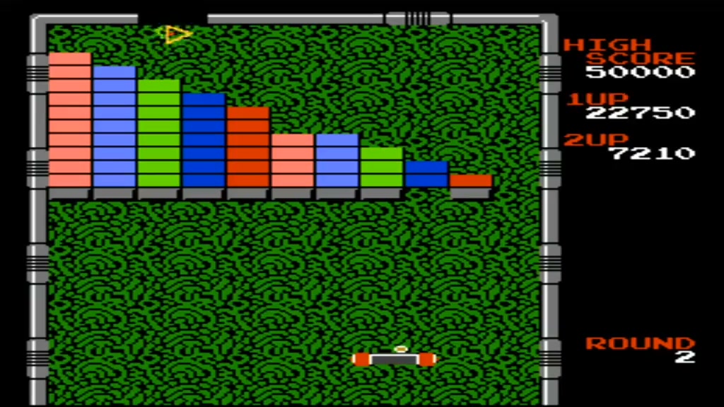 Arkanoid Round 2! Get crazy with 3 balls! #arkanoid #retrogaming