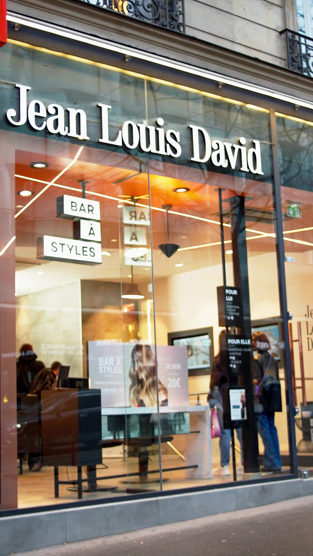 Jean Louis David Bar à Style