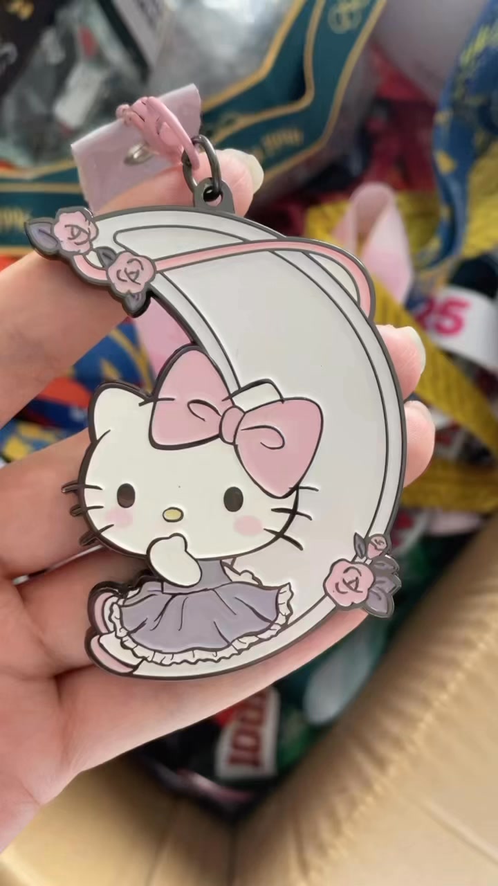 Say hello to our new exclusive Hello Kitty Sports Medal! Crafted