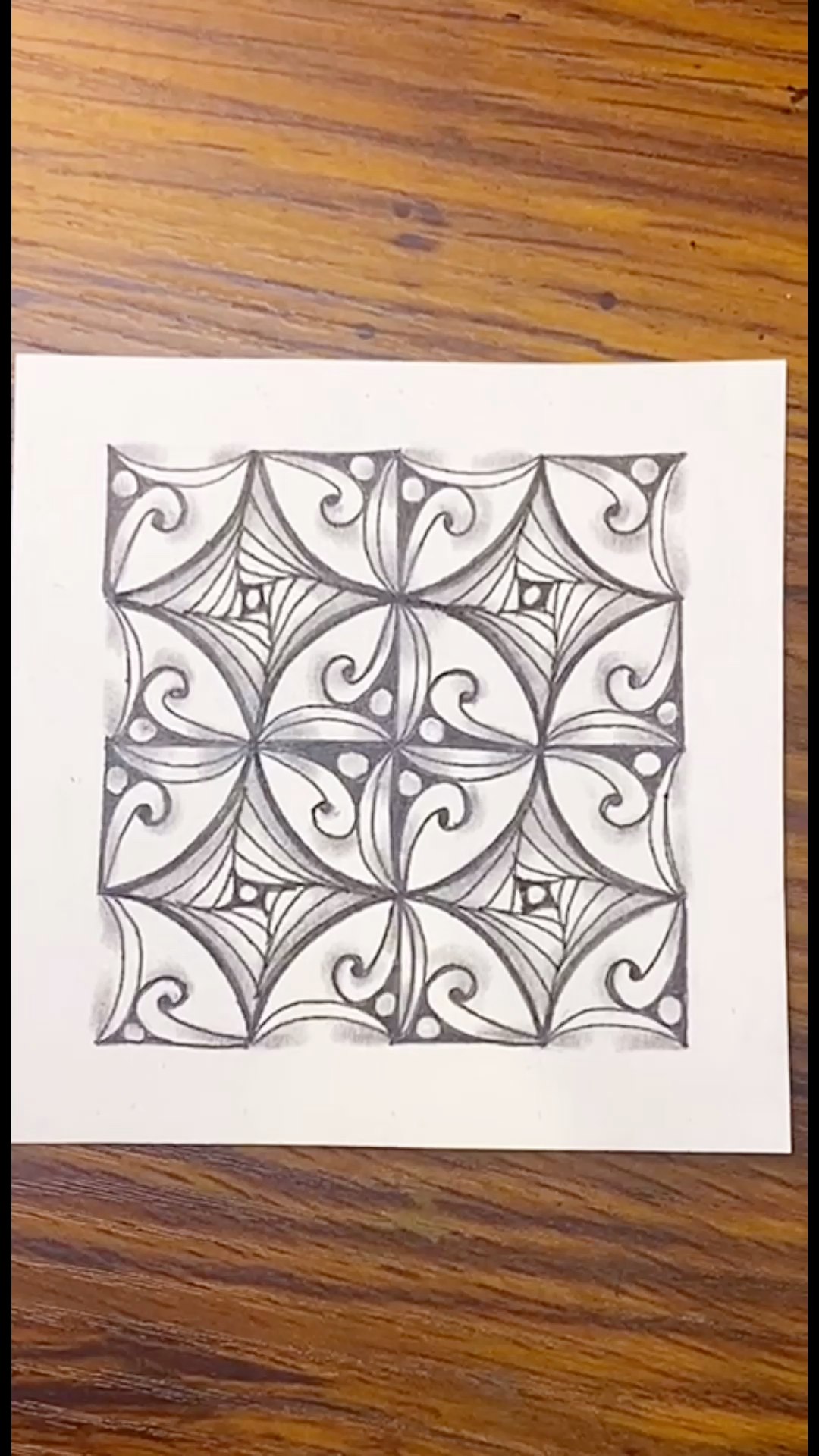 Zentangle Pattern - 3CJ And Paradox | Drawing Tutorial For Beginners # ...