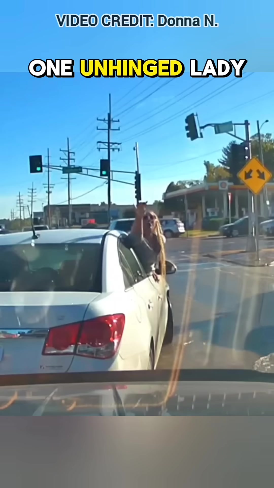Road Raging Karen Has Embarrassing Freakout #dashcam #usa #dashcamera # ...
