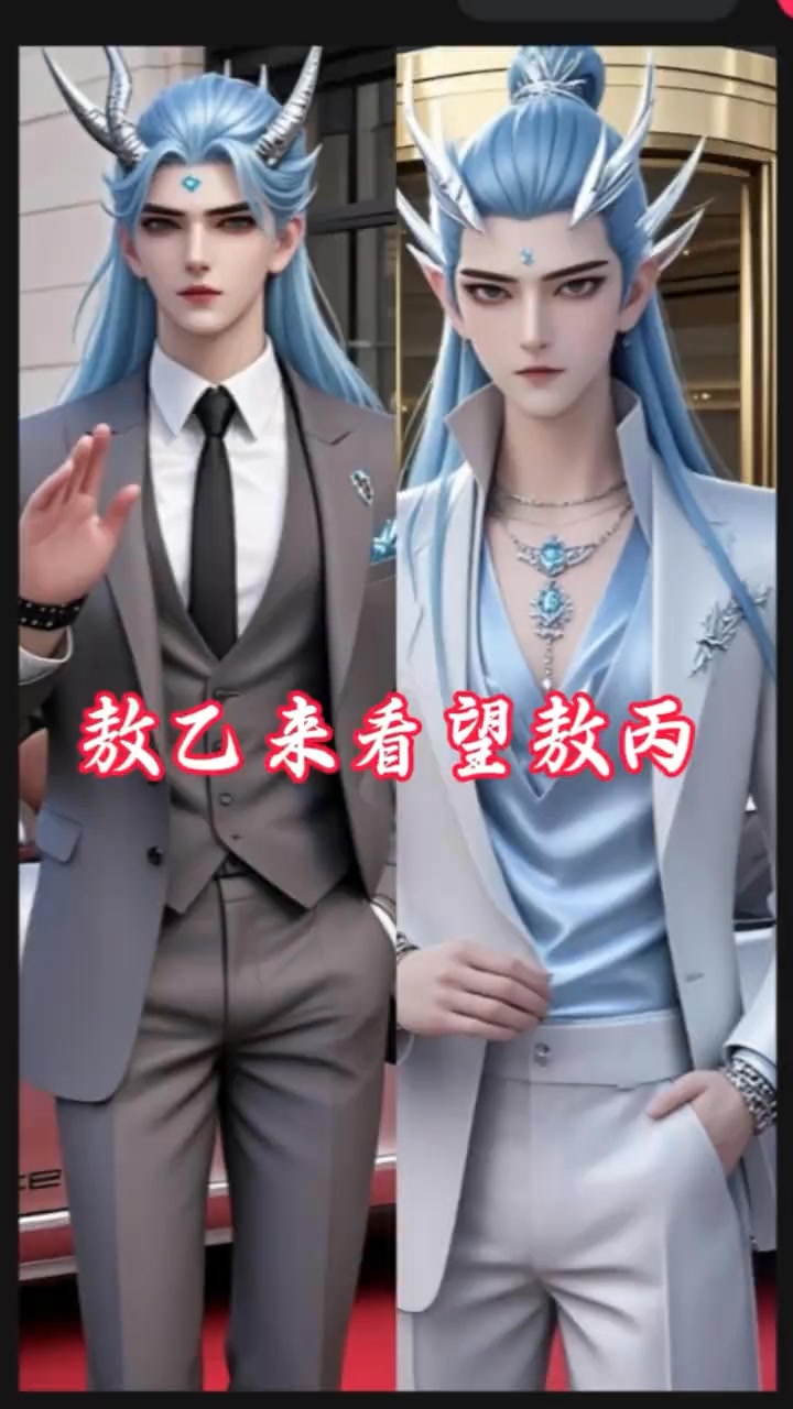 敖乙來看望敖丙和哪吒，敖乙敖丙兩兄弟好久不見。敖家大帥哥 #哪吒敖丙 #哪吒 | 哪吒 敖丙 | Facebook