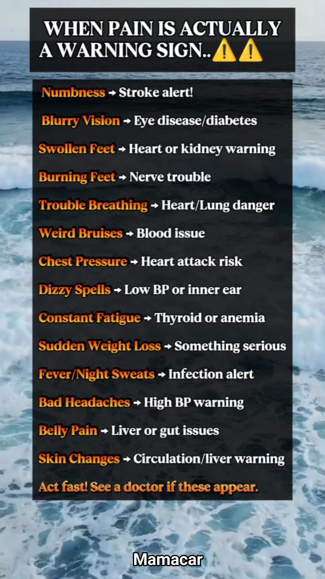 WHEN PAIN IS ACTUALLY A WARNING SIGN...!⚠️ #bodyawareness # ...