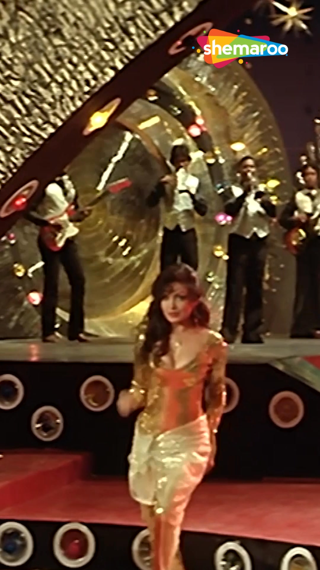 parveen babi golden dress Timeless Grace Bollywood Era Tribute parveen babi disco look