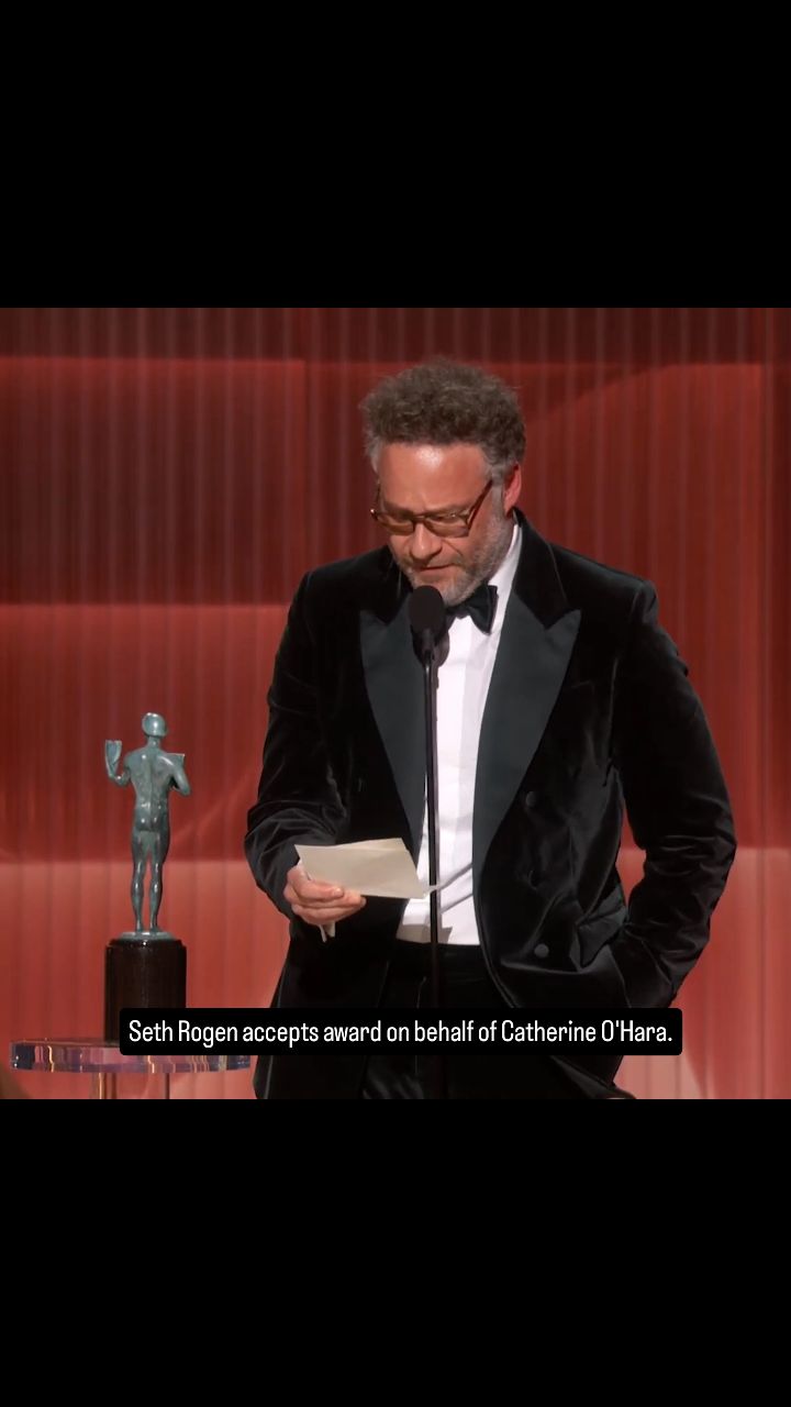 The late legendary Catherine O'Hara wins Best Actress in a Comedy ...