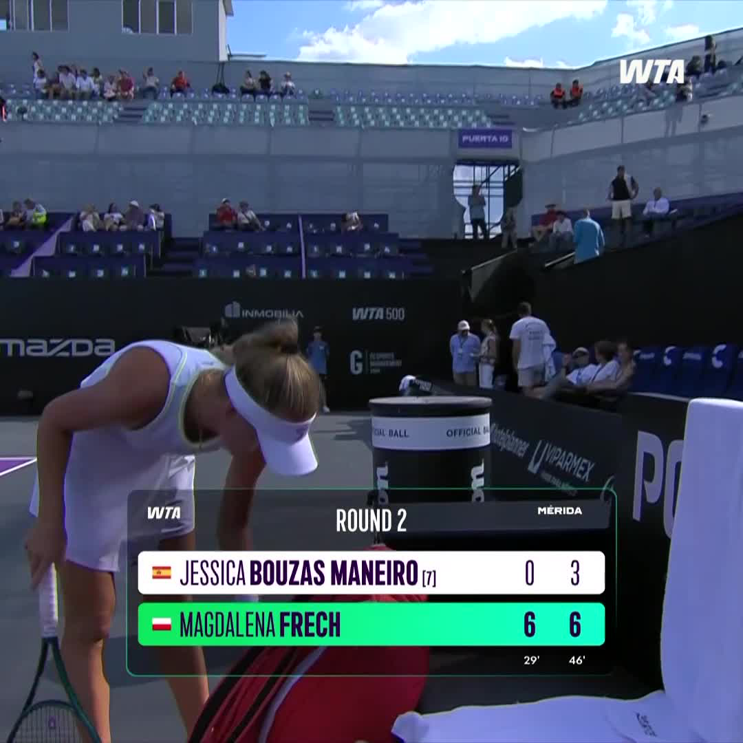 Watch the Match Highlights from Jessica Bouzas Maneiro vs. Magdalena ...