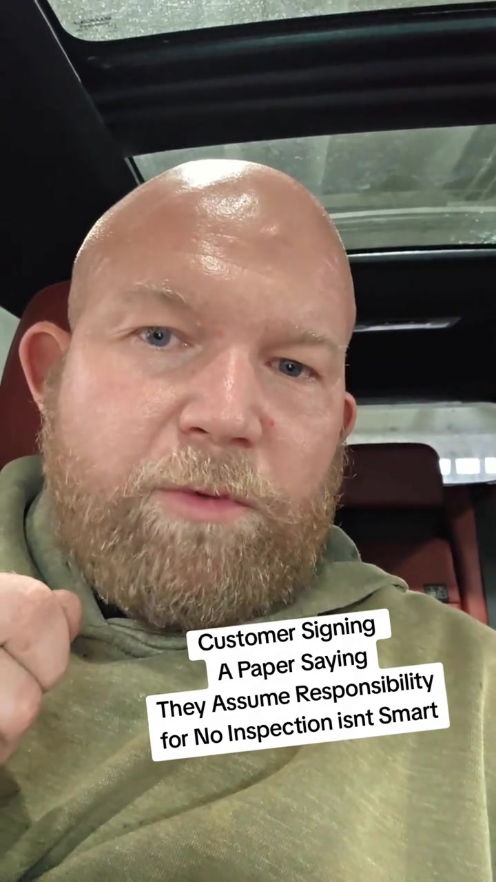 PART 2 Replying to @curb.stomper3 Customer Signing A Paper Saying They ...