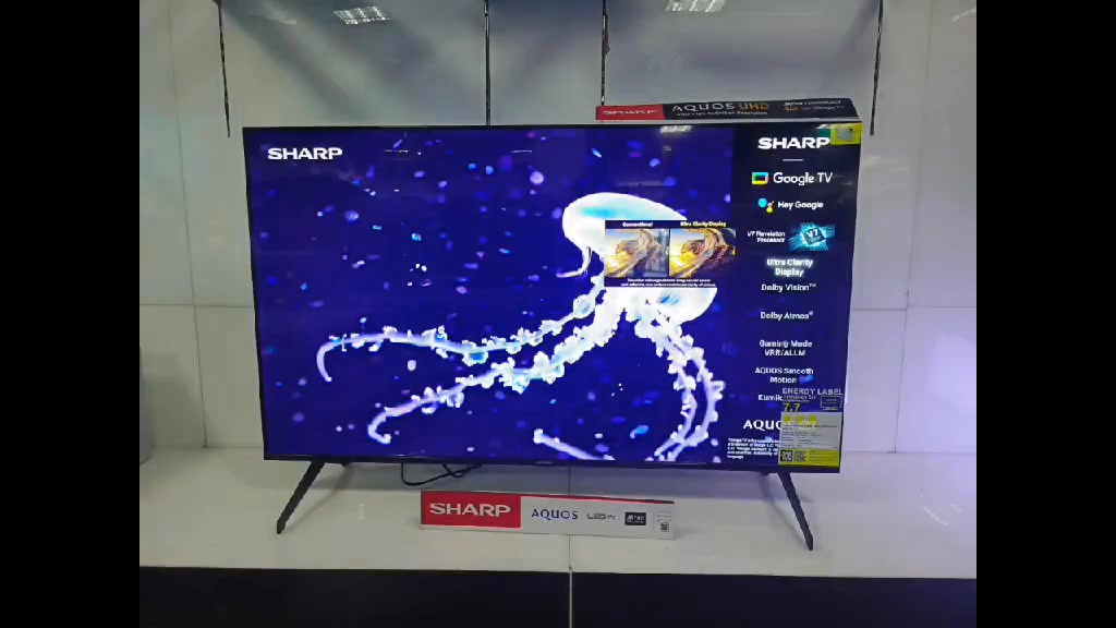 🎬✨ Upgrade your entertainment with the all-new Sharp 4T