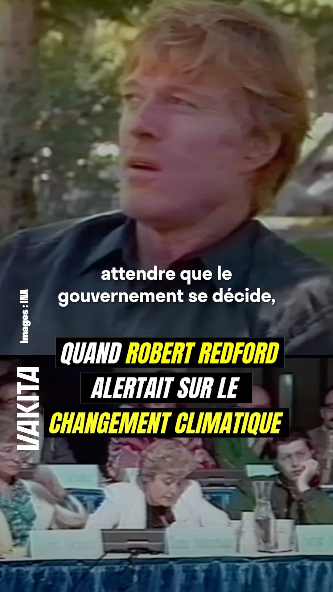 Quand Robert Redford alertait en 1989 sur l’importance d’agir contre le ...