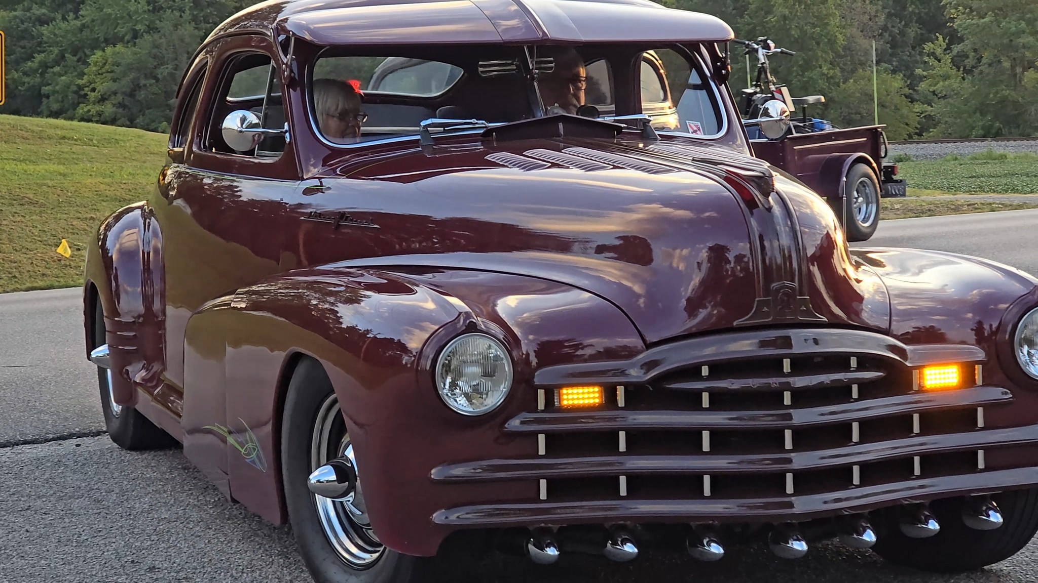 1948 Pontiac Silverstreak street rod #classiccars #hotrods