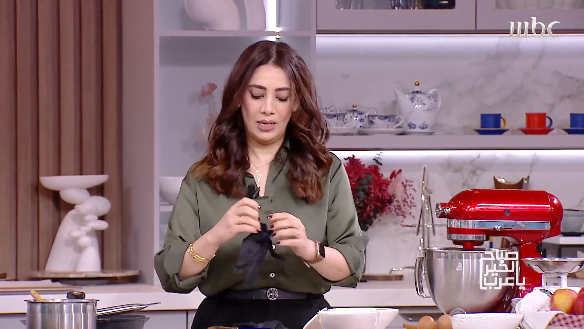 طريقة عمل حلا شتوي بامتياز..كوكيز بالقرفة والتفاح برنامج #صباح_الخير_يا ...