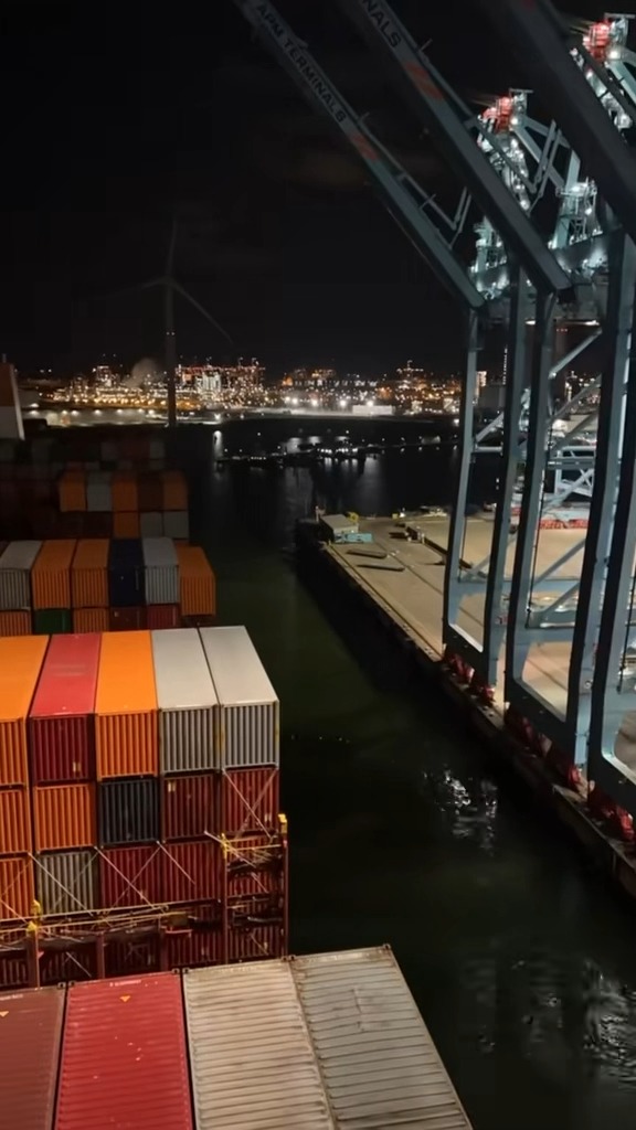 Photo inspiration: Gallery Detail: Leaving The Port At Night Hits Different The Lights The
