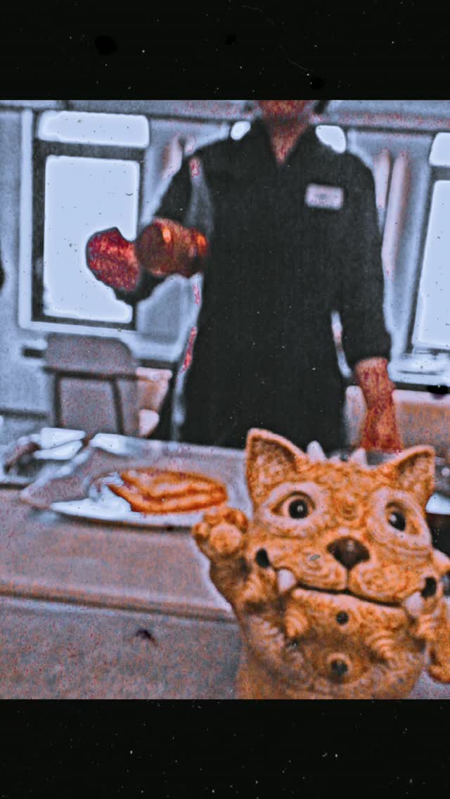 田崎太郎氏作「鬼火猫神」 招き猫 No.063 田崎太郎 of 第13回