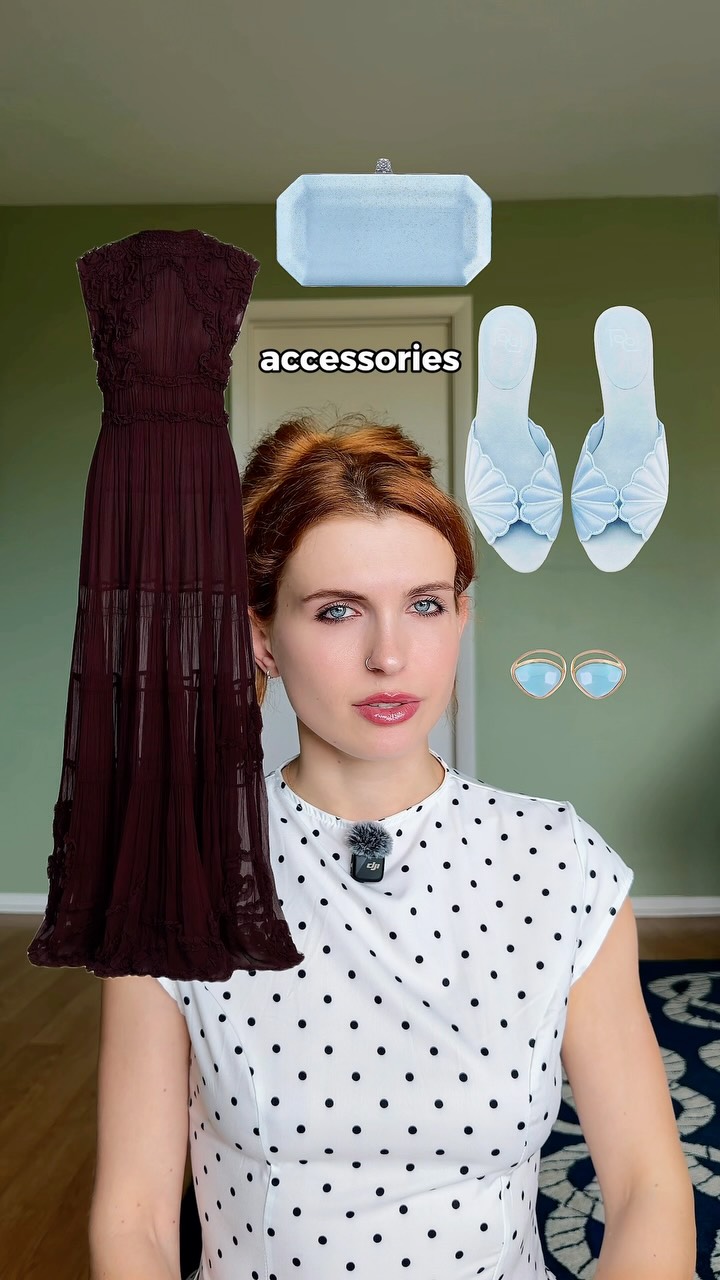 accessories with formal dress Chocolate Color Combinations: Dress and Accessory Styling Tips women's formal wear accessories