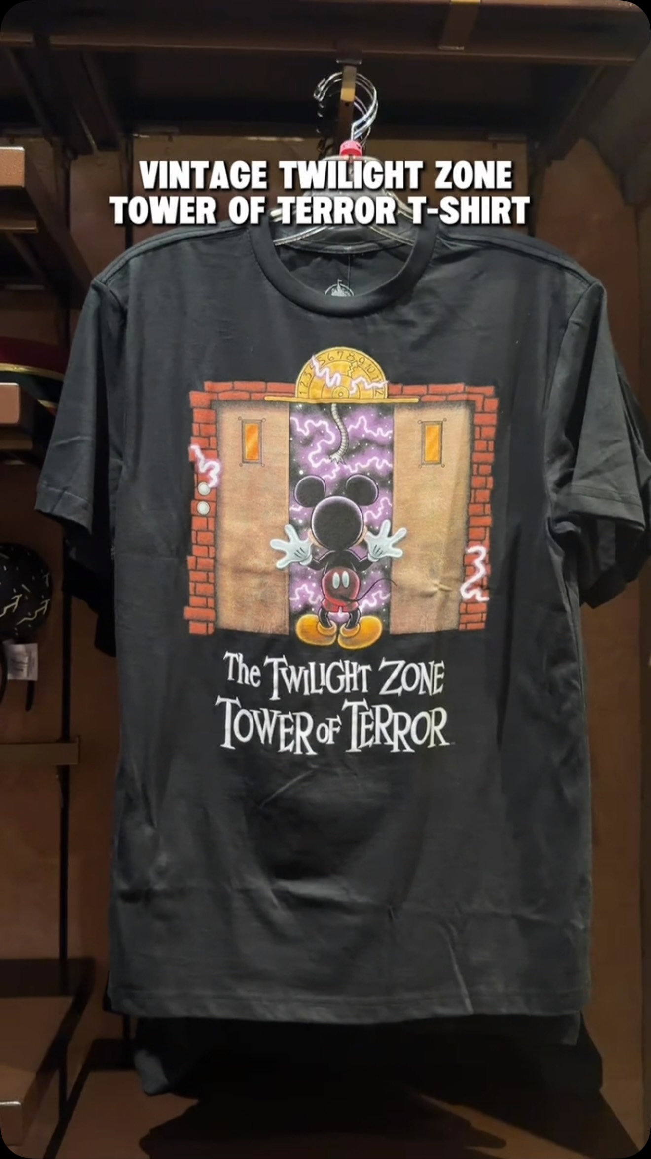 Vintage Twilight Zone Tower of Terror T-shirt at Hollywood Studios